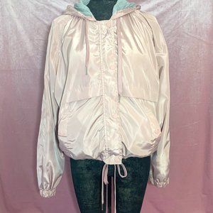 New Look Windbreaker Bomber Jacket Pink